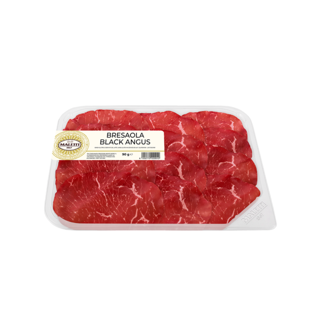 Bresaola vom Black Angus Rind - Aufschnitt 90g