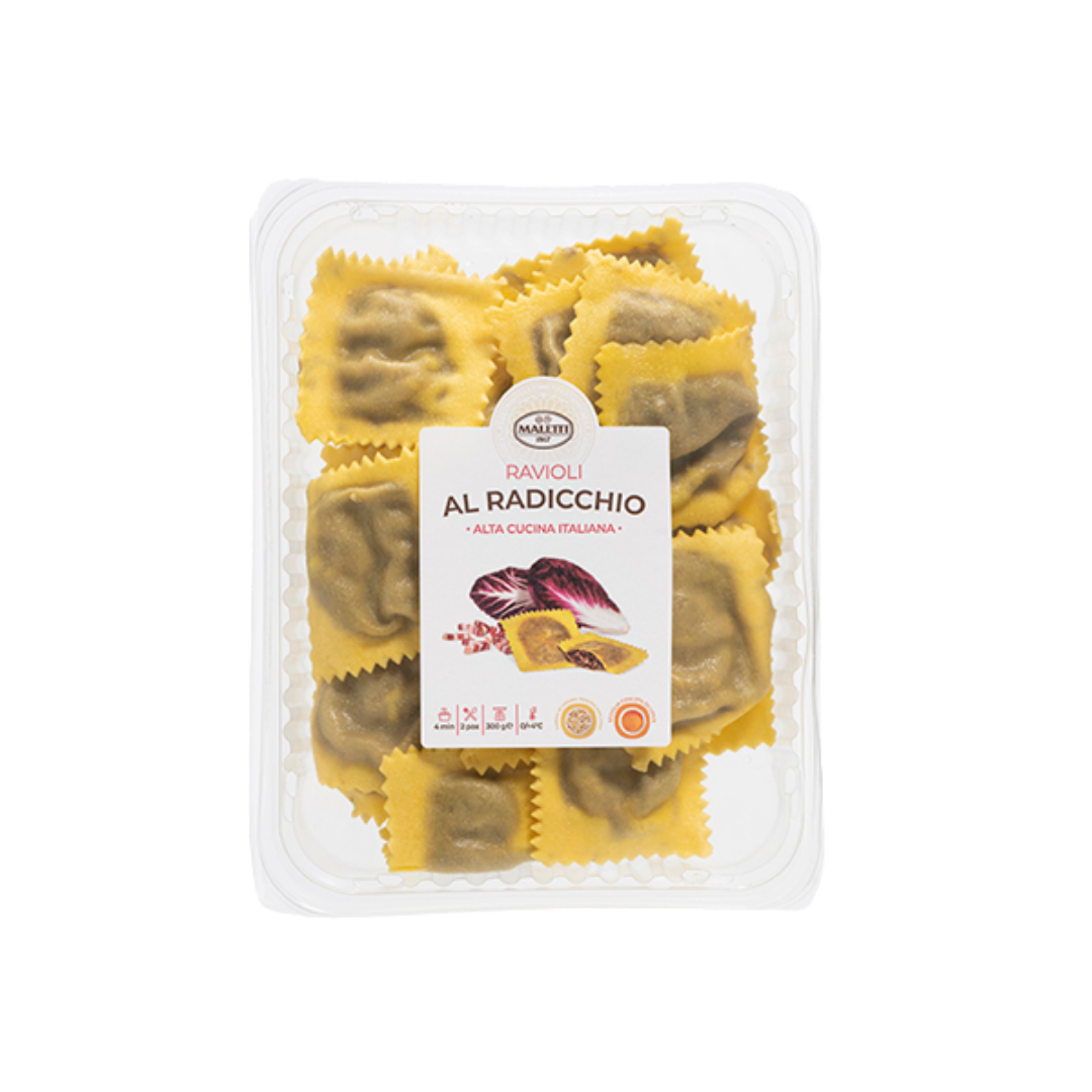 Ravioli mit Radicchio